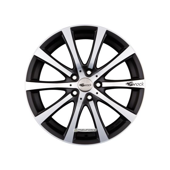 BROCK - B21 SCHWARZ MATT VOLL-POLIERT (SMVP) 7X16 LK:4/114,3 ET:40 ML:72,6